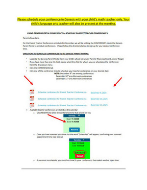 December Conferences